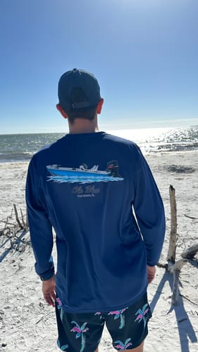 Customer photo review of Dri-Fit Custom Boat Shirts - Long Sleeve