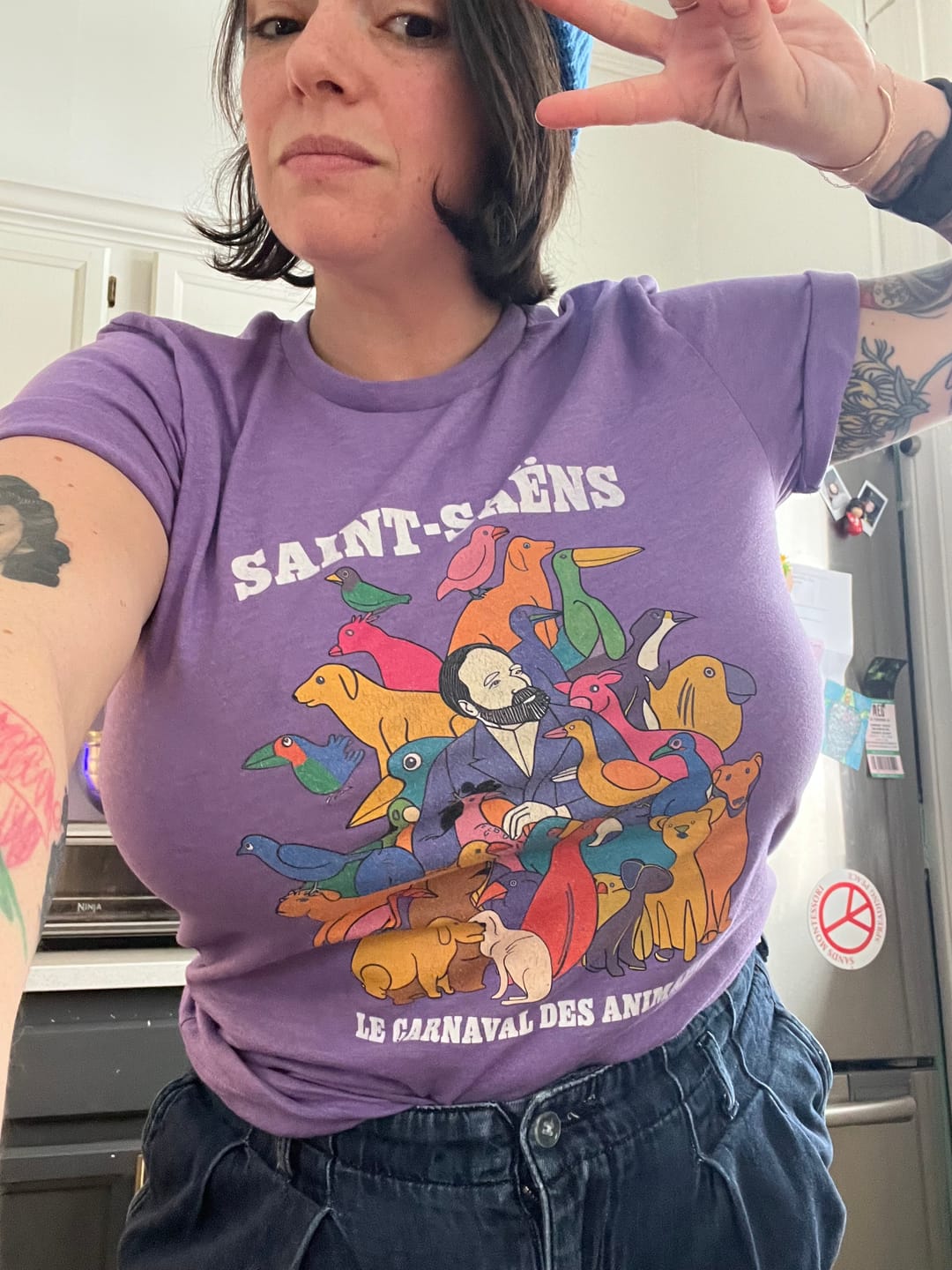 Customer photo review of Saint-Saëns: Carnival of the Animals T-Shirt