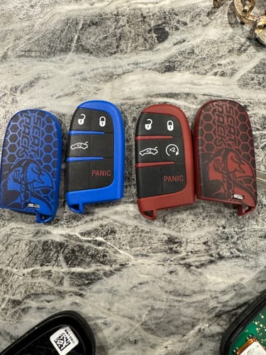 Customer photo review of Custom Mopar Key Fob Shell Ordering