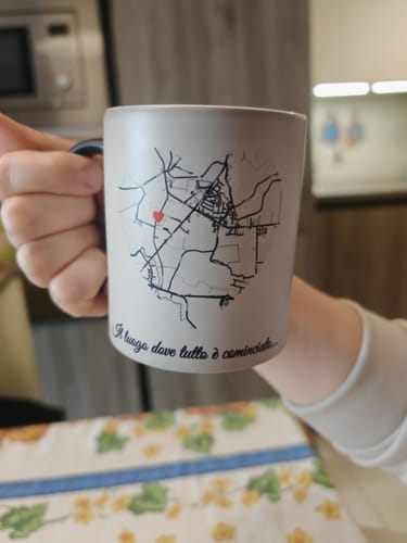 Customer photo review of Tazza magica personalizzata 325ml