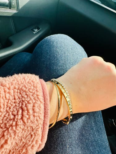 Customer photo review of Eternity Bangle