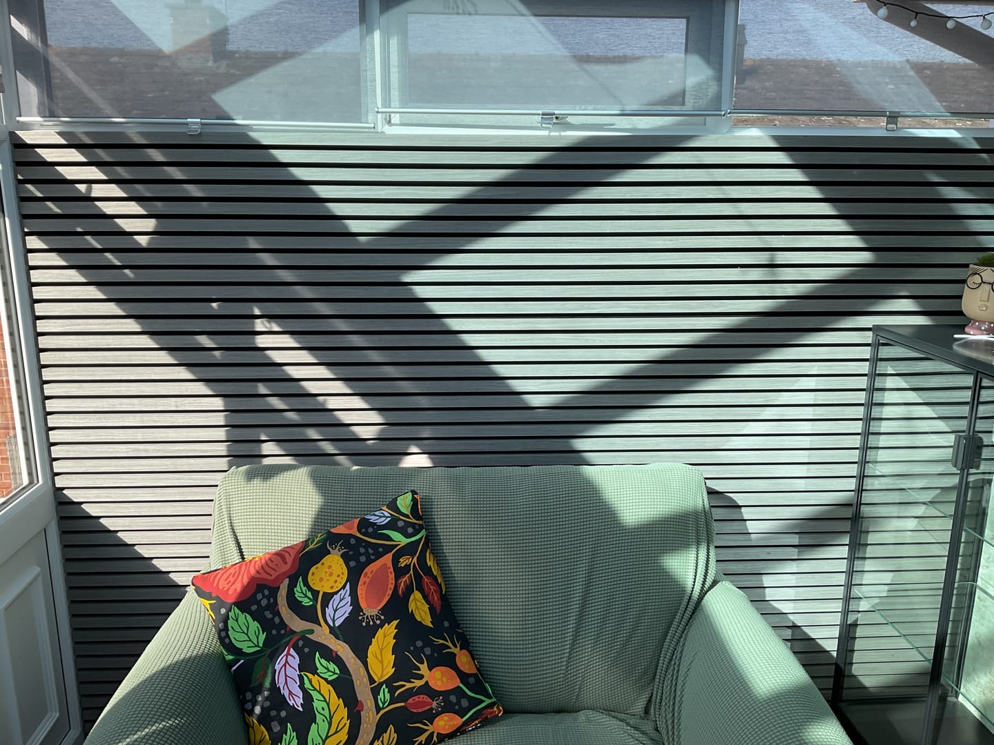 Customer photo review of Wooden Wall Panel | Grey Walnut | Premium 3-sided Wood Veneer