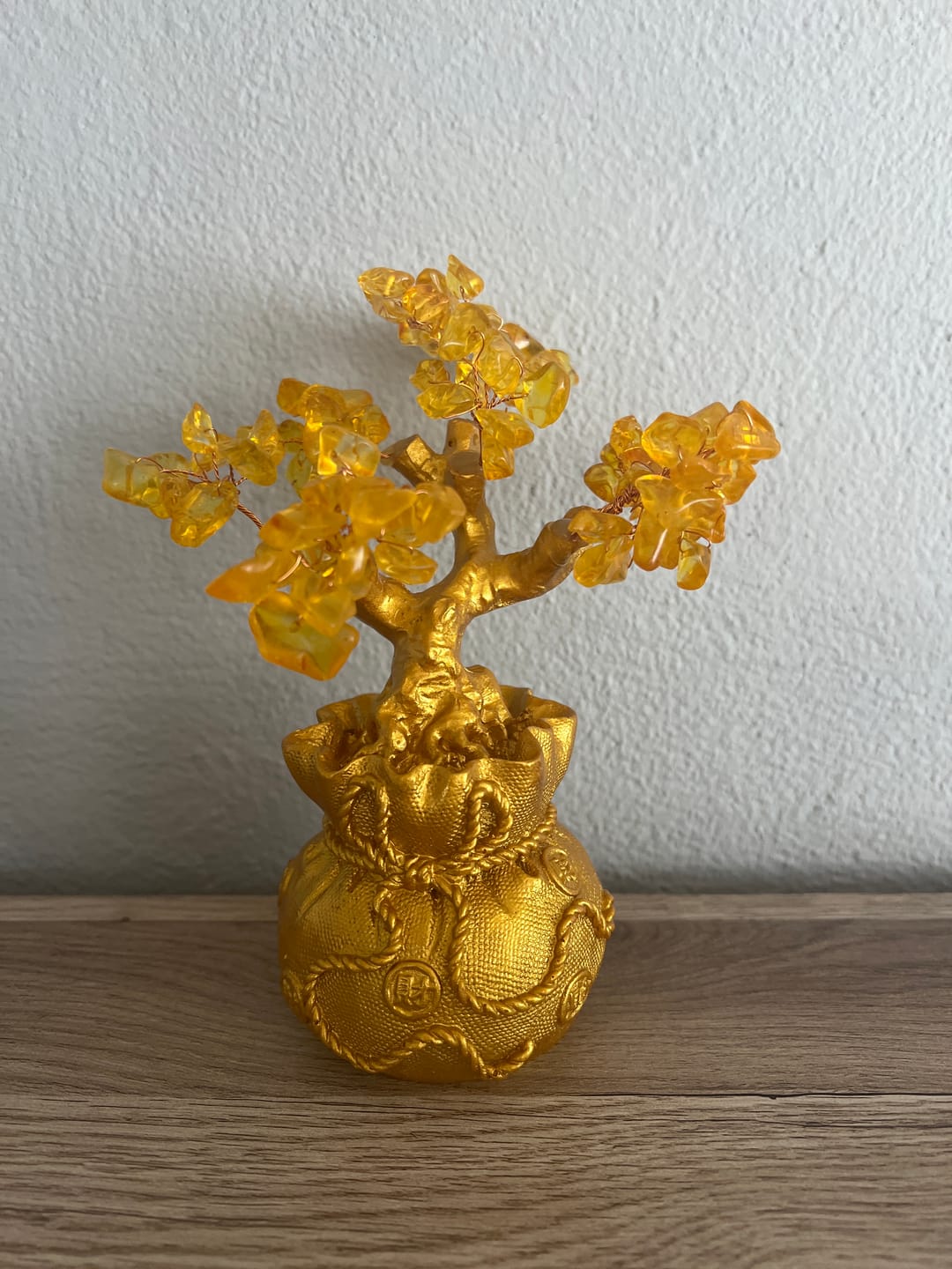 Customer photo review of Buddha Stones Natürlicher Citrin-Geldbaum-Edelstein-Ornament – Feng Shui für Wohlstand