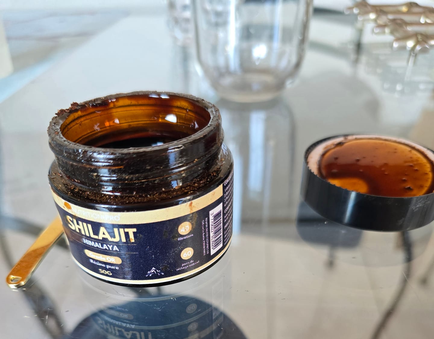 Customer photo review of SHILAJIT (RÉSINE PURE)
