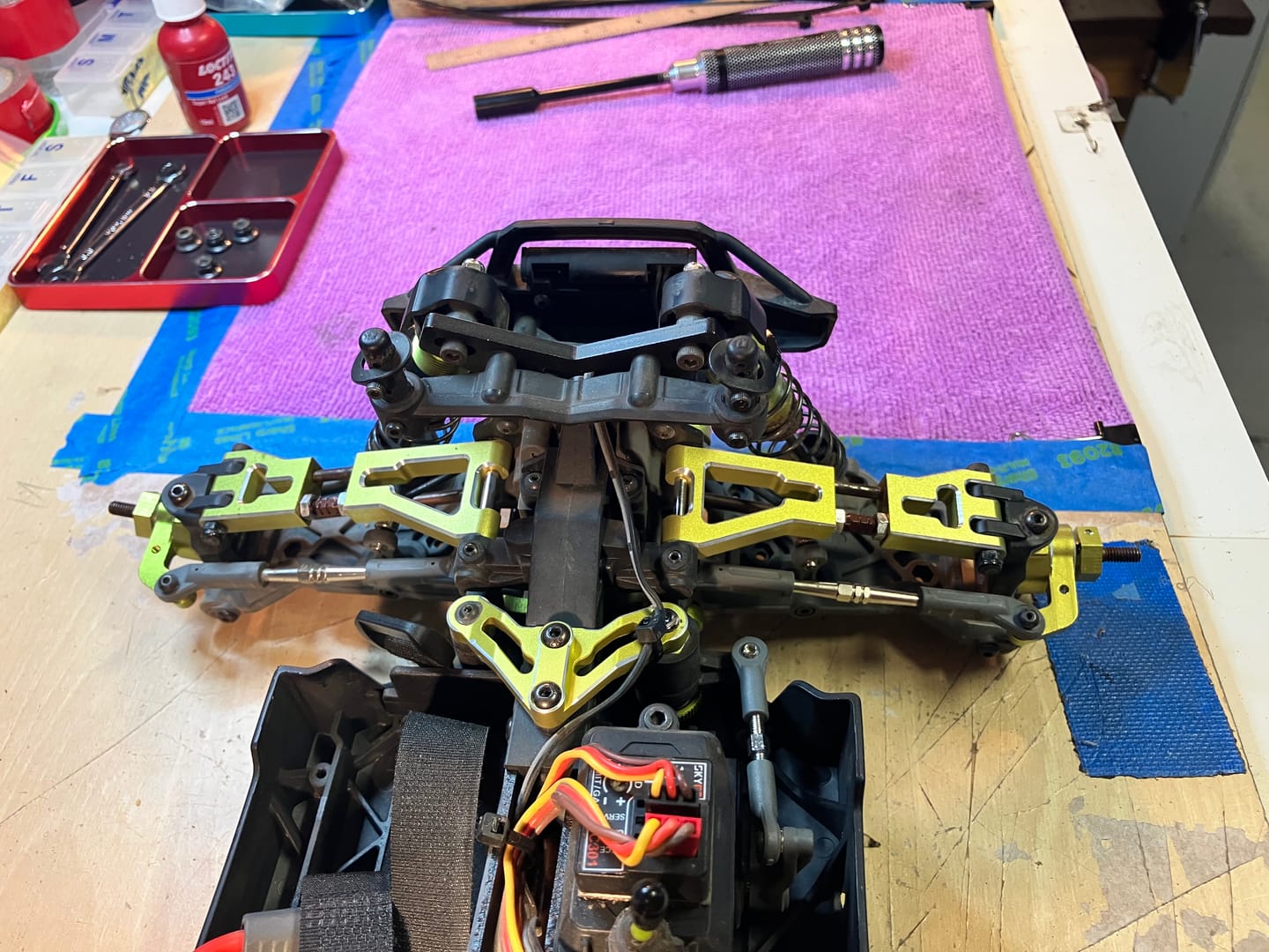 Customer photo review of S2 Alloy Steel Rear Wheel Shaft For RZ001