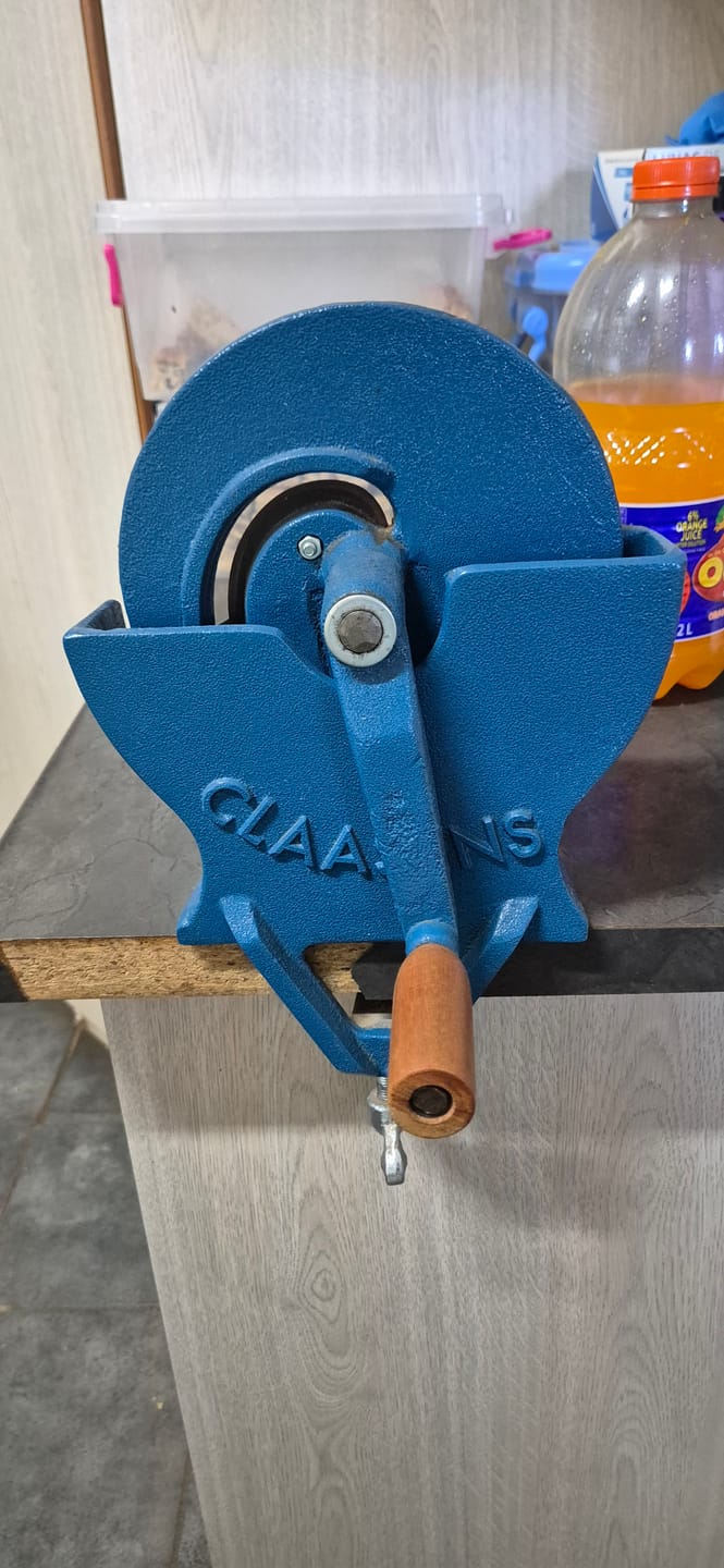 Customer photo review of Hand Biltong Slicer