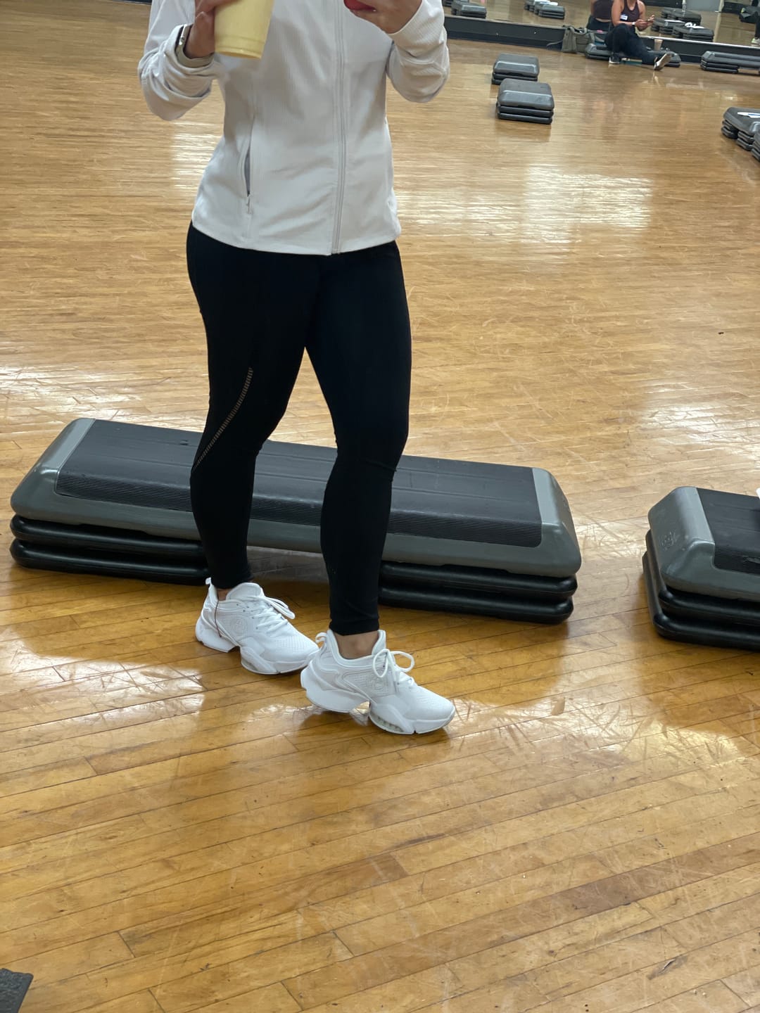 Customer photo review of Zumba Air Stomp Remix II - White