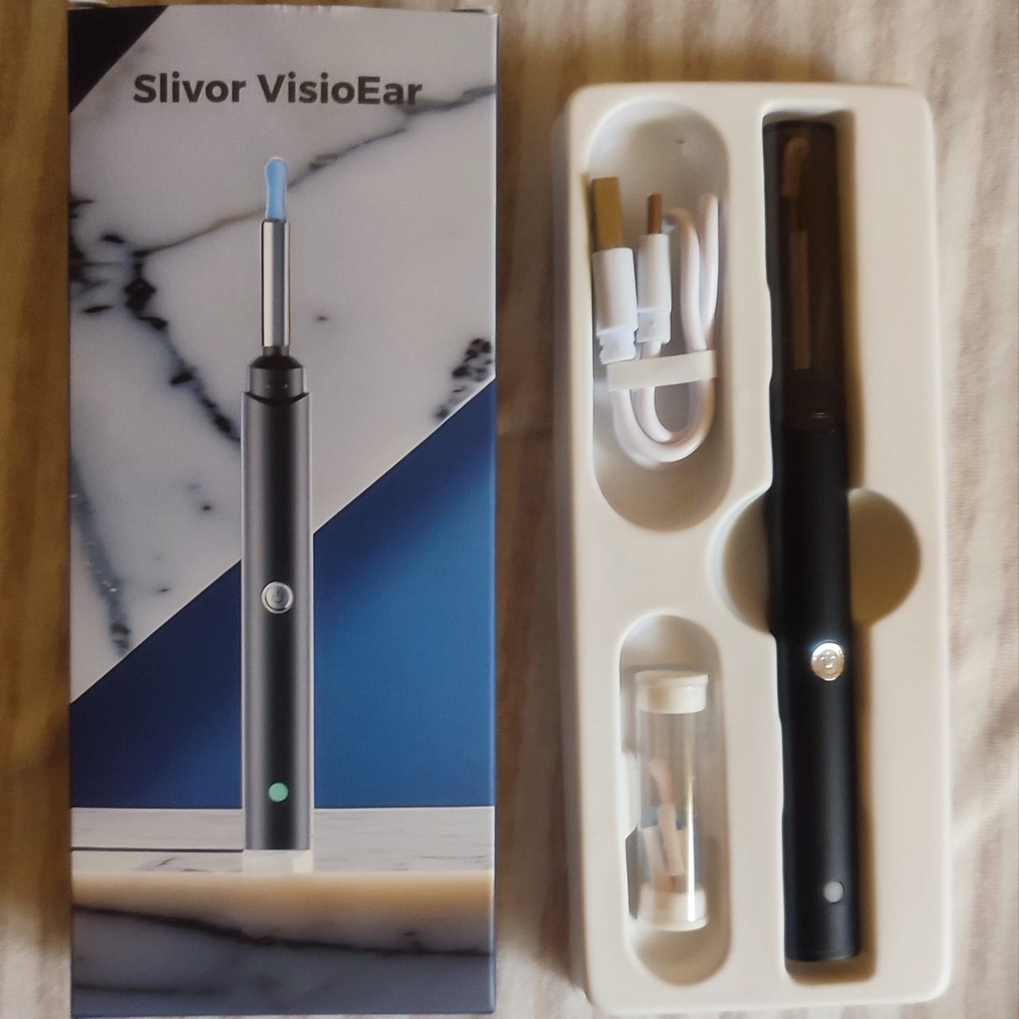 Customer photo review of Slivor VisioEar: Doctor Approved Ear Health Technology