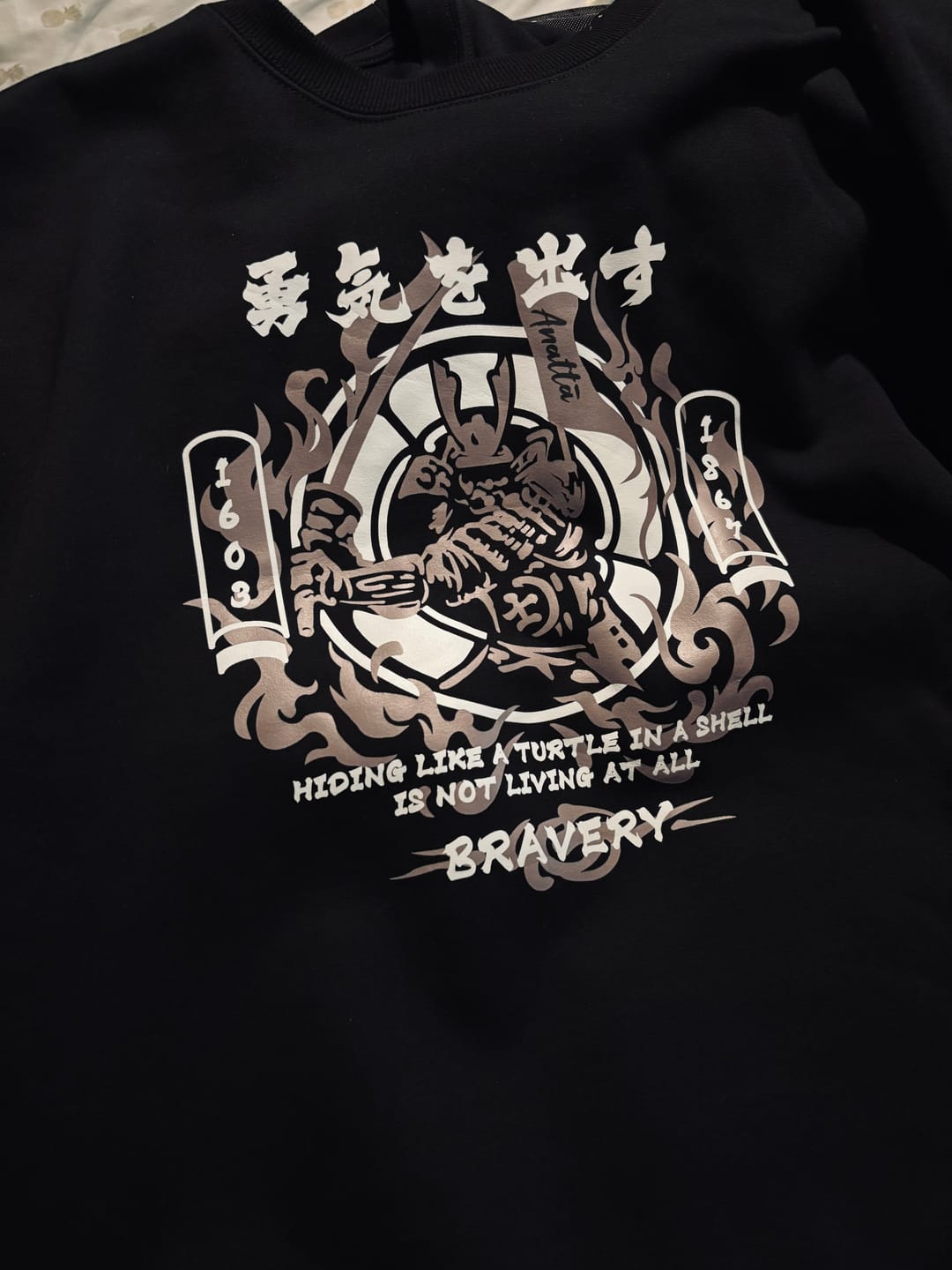 Customer photo review of Bravery - Sweatshirt