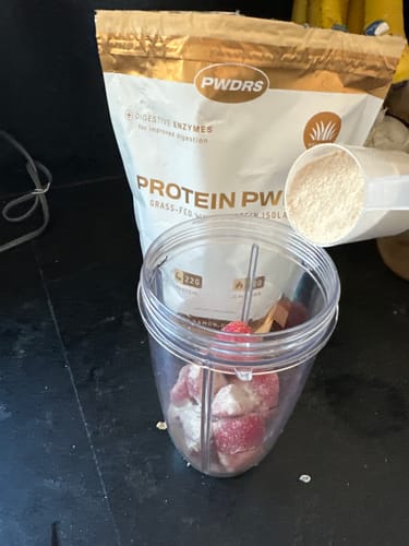 Customer photo review of PROTEIN PWDR