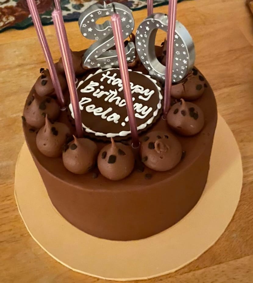 Customer photo review of Classic Chocolate Cake