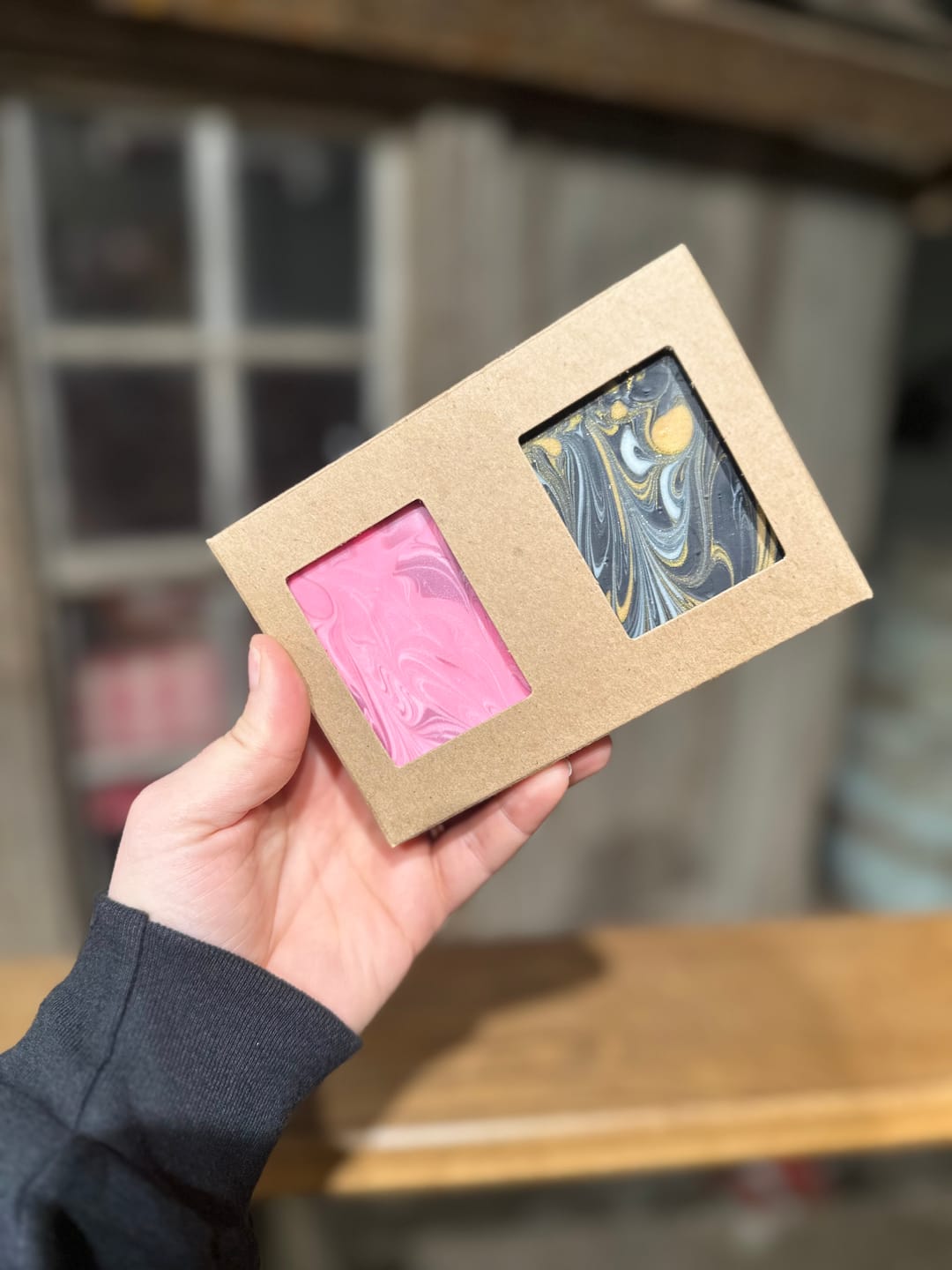 Customer photo review of Perfect Pair Soap Duo