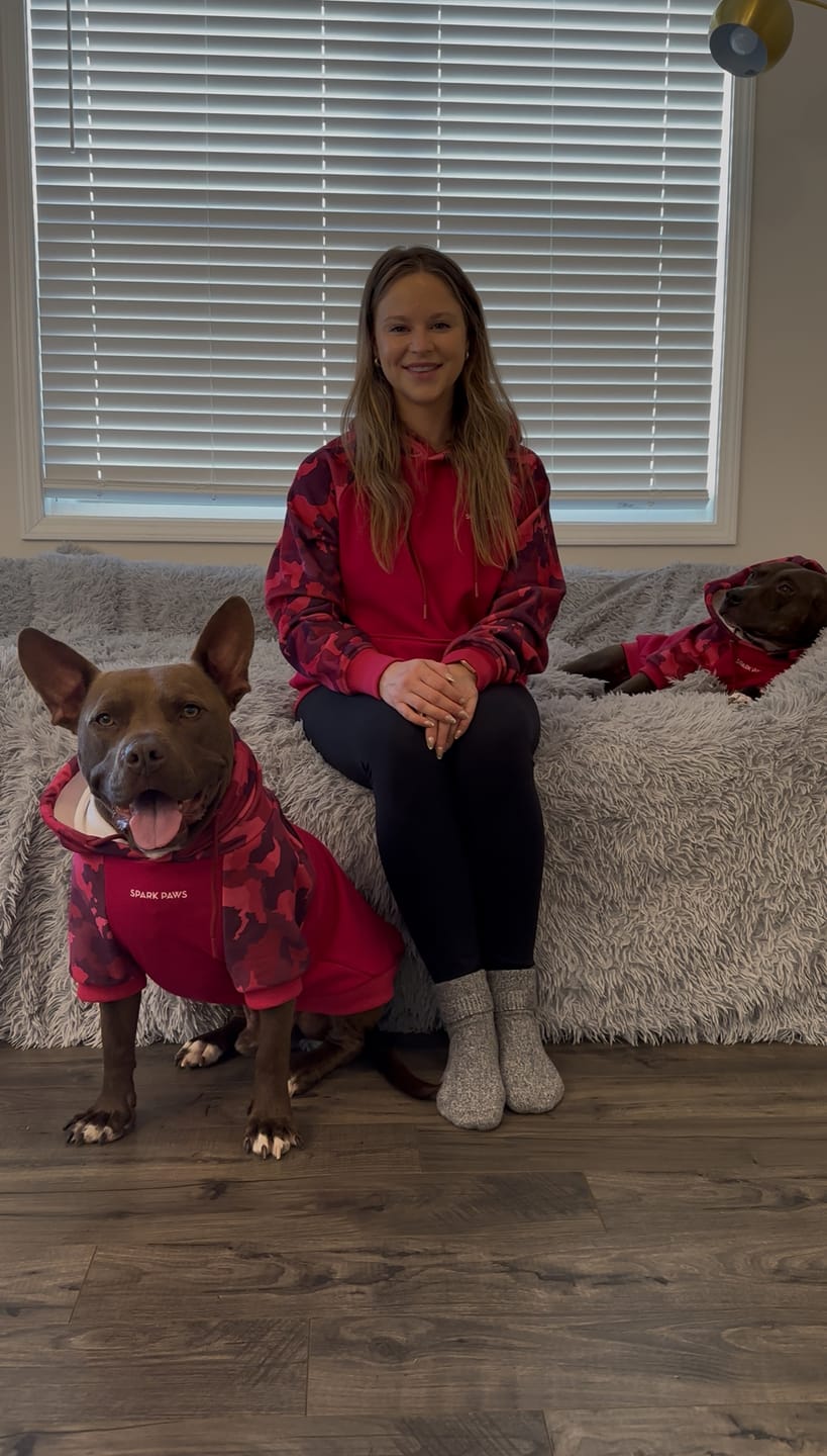 Customer photo review of Fuchsia Camo Human Hoodie