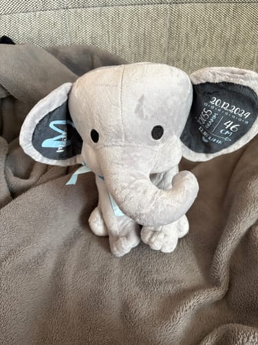 Stefanie L. review of Zur Geburt - Baby-Stofftier image 1 out of 1