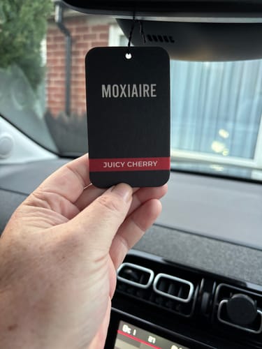 Customer photo review of Juicy Cherry Premium Air Freshener