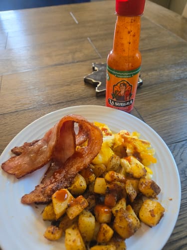 Customer photo review of Traditional Red Hot Sauce 2 Pack
