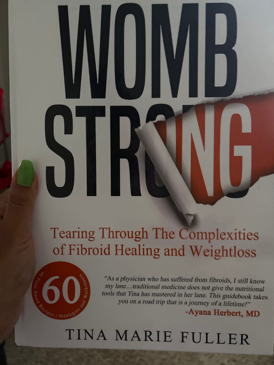 Customer photo review of THE WOMB RESET