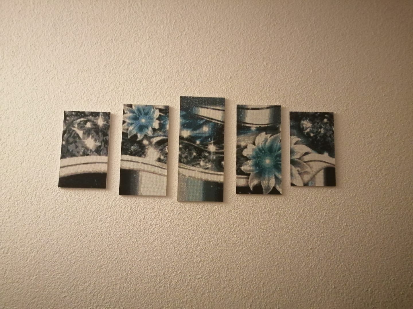 Customer photo review of Weiße Blumen | 5 Teile