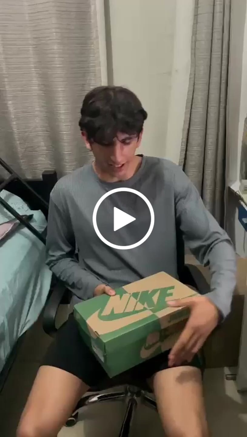Customer video review of Paq 6 Pares Tenis 270 Blanco Total 25/28.5