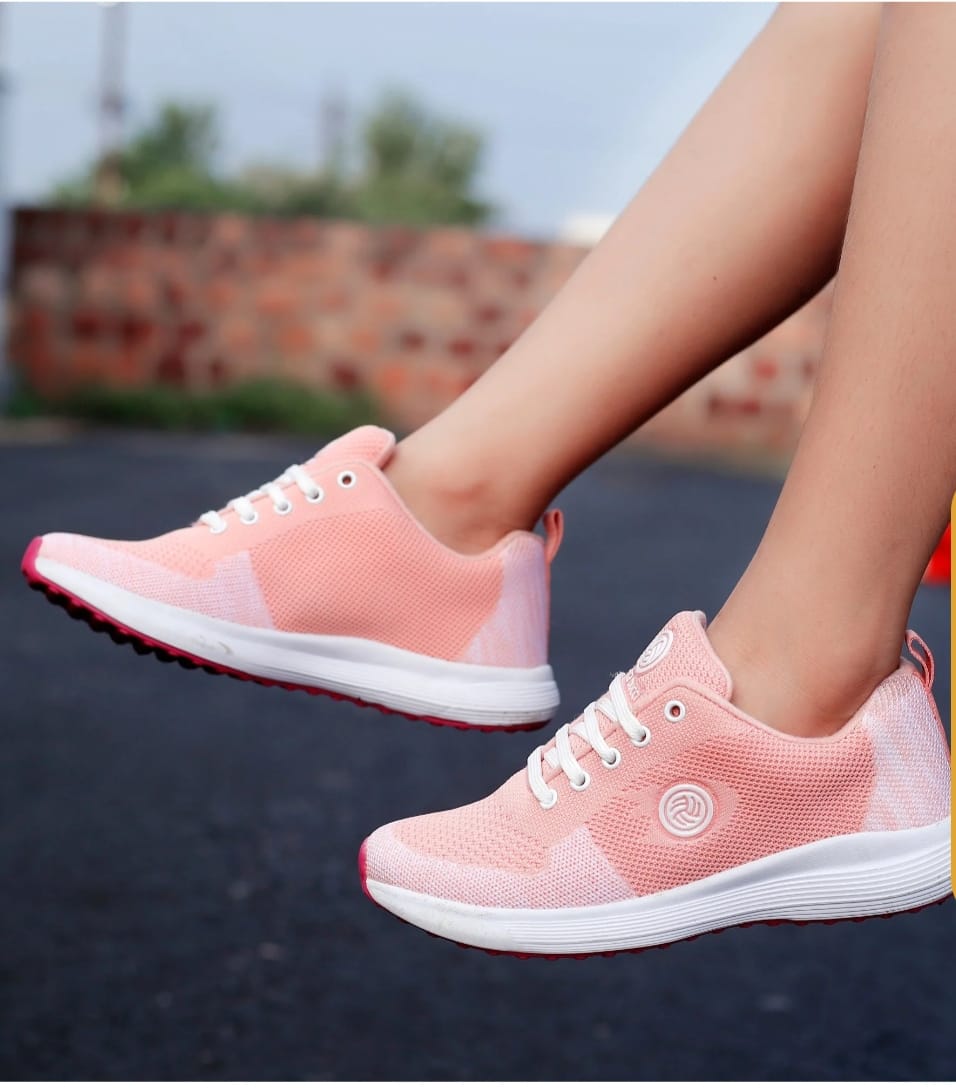 Customer photo review of Bacca Bucci TOKYO Sneakers for Women | Orange Women Shoes For Casual Walk, Training & Gym