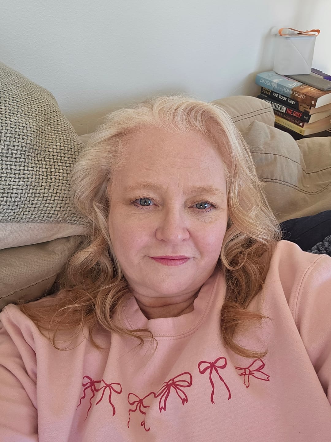 Customer photo review of Pink Ribbons Doodle