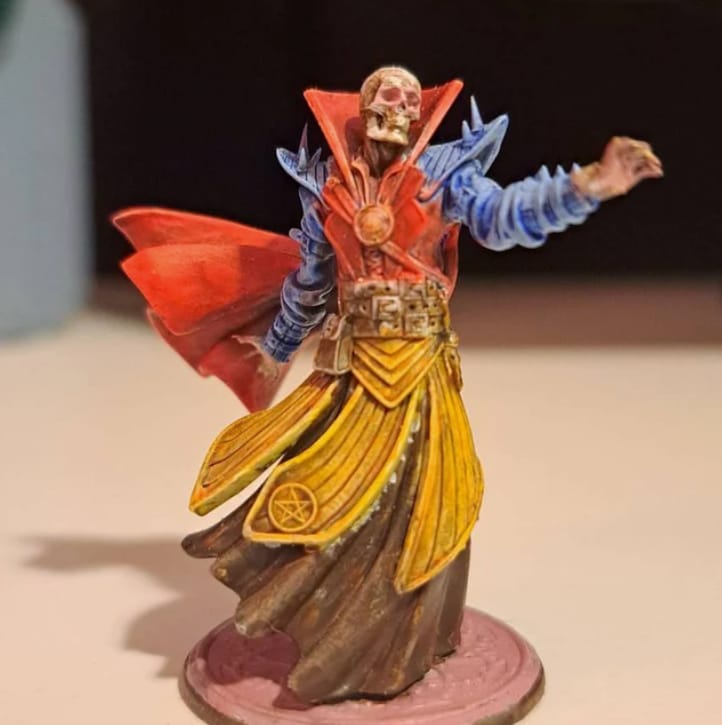 Customer photo review of Azaezal Skeleton Warlock