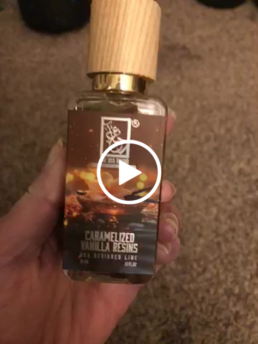 Customer video review of Caramelized Vanilla Resins