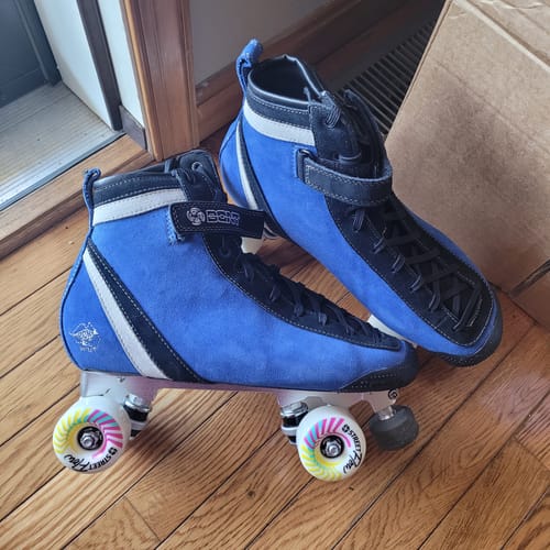 Customer photo review of ParkStar Park Roller Skates - Blue/Black