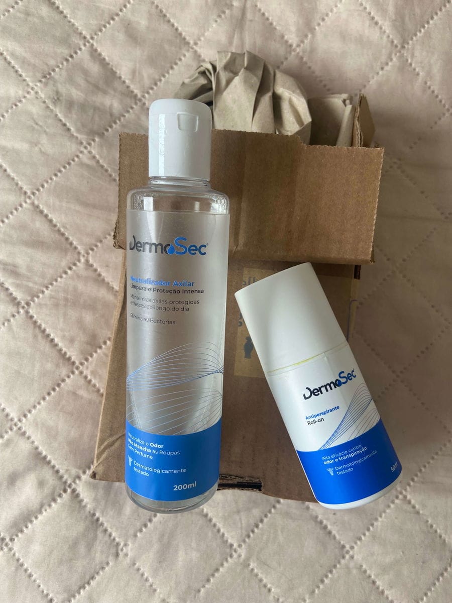 Customer photo review of Kit Axilas Secas & Cheirosas