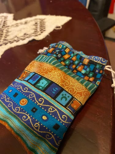 Customer photo review of Traditional Tibetan Mala Bag