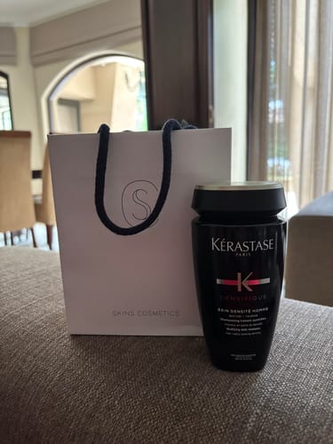 Customer photo review of Kérastase Densifique Bain Densité Homme Shampoo 250ml