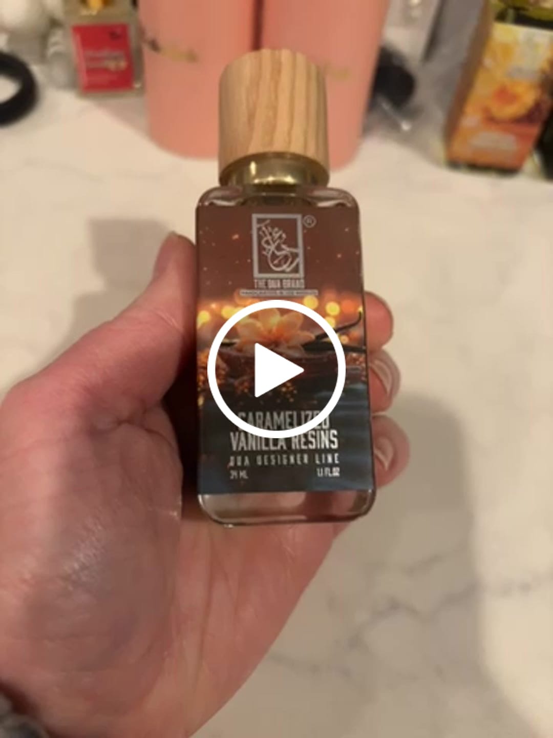 Customer video review of Caramelized Vanilla Resins