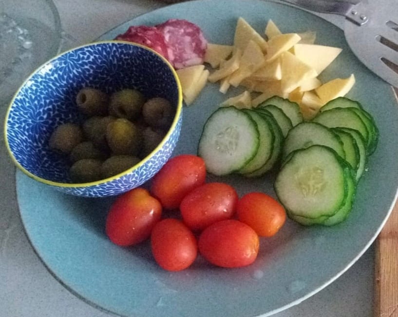 Customer photo review of Queso Parmesano