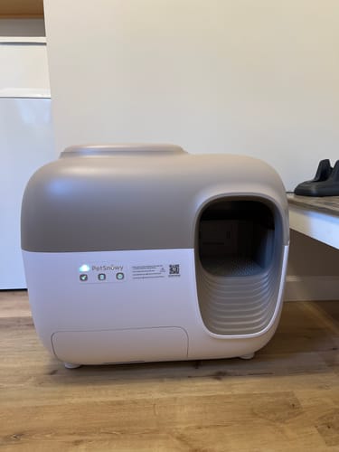 Customer photo review of Self-Cleaning Litter Box
