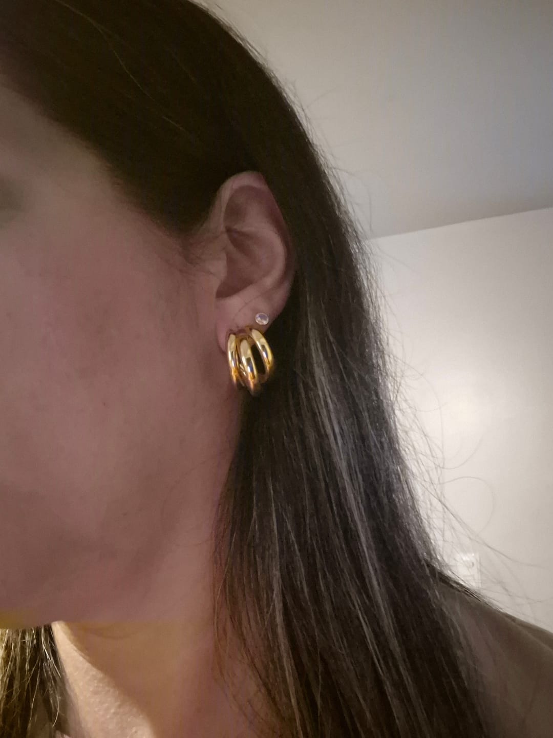 Customer photo review of Par Arracada Triple 25 mm