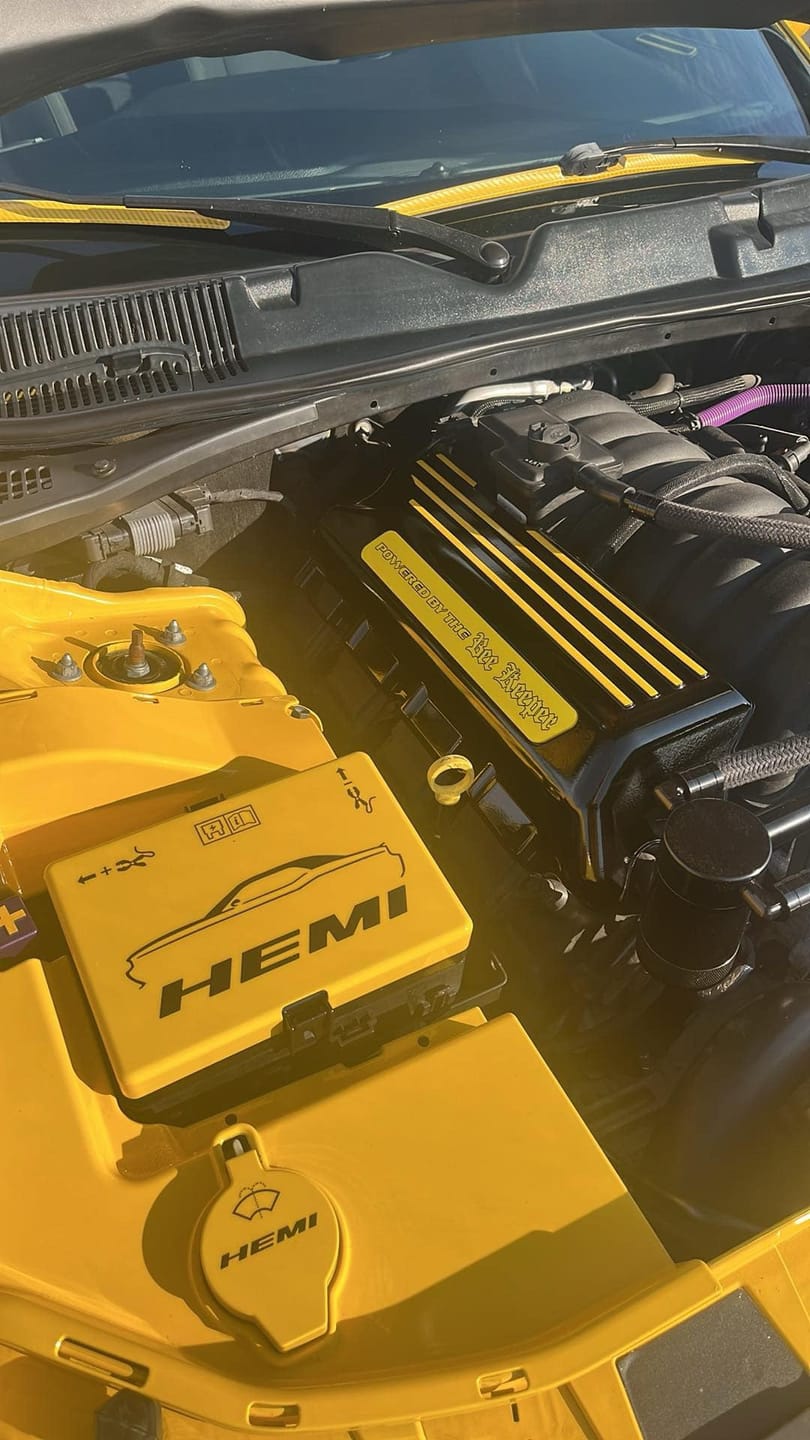 Customer photo review of ABD Fuse Box Cover 2015-2023 Challenger
