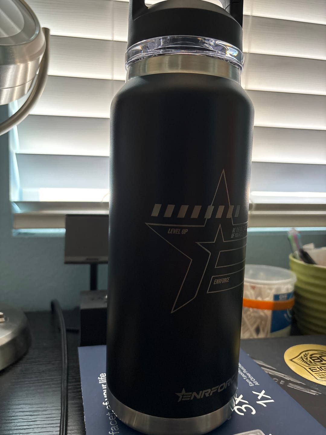Customer photo review of Enrforce Rambler Water Bottle