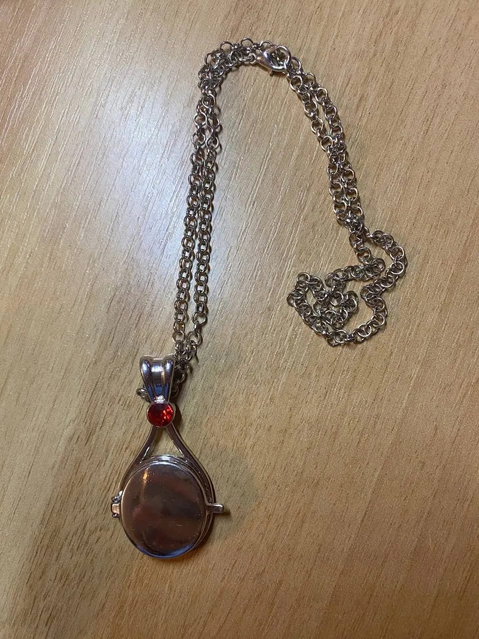 Customer photo review of H2O Just Add Water Mermaid Locket Necklace