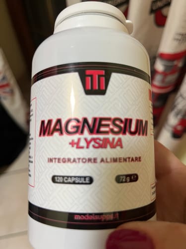 Customer photo review of Magnesium + LYSINA - 120 cps