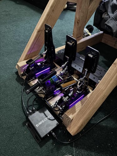 Customer photo review of Simsonn Pro X Racing Simulator Professional Pedal