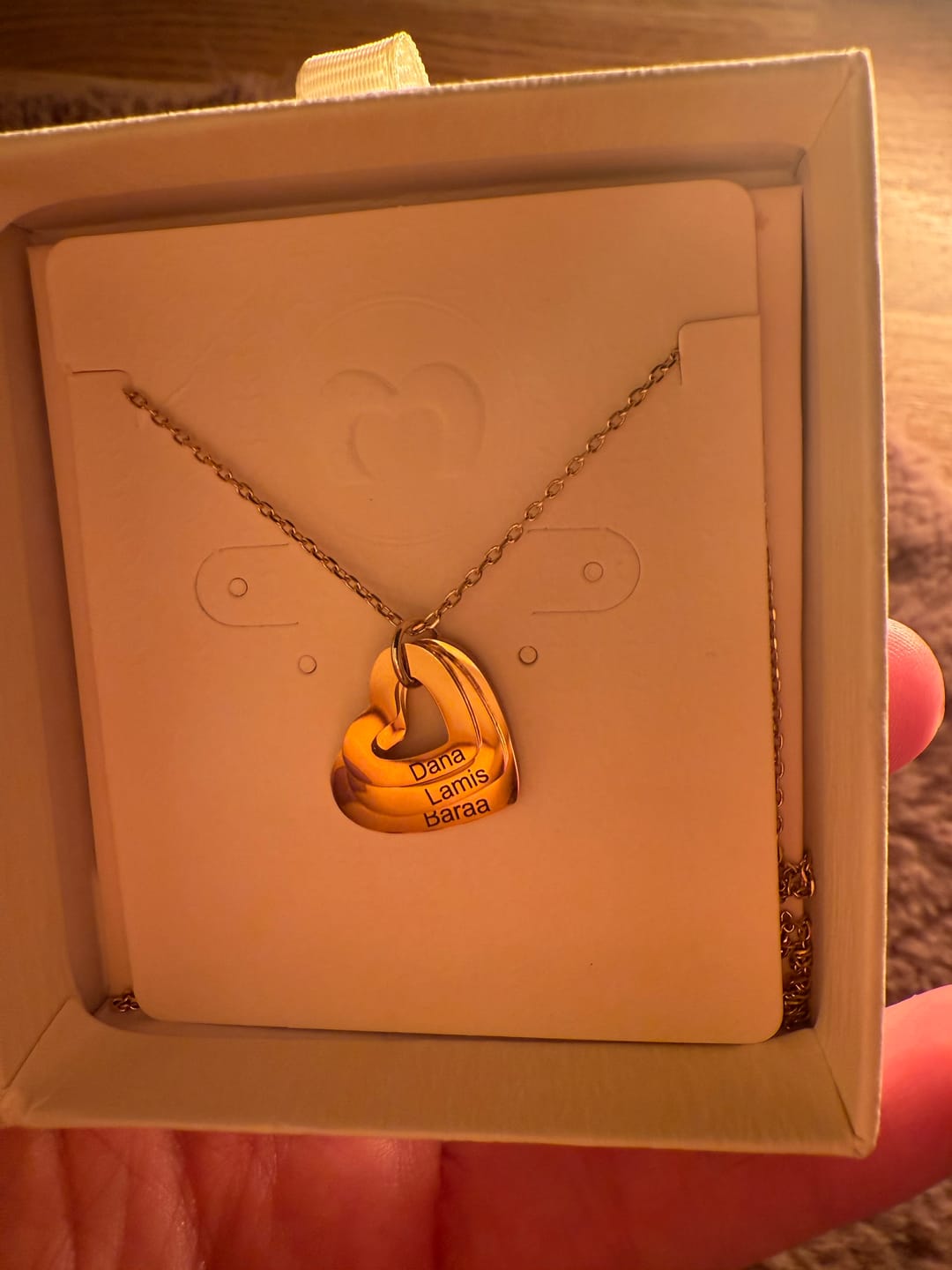 Customer photo review of Collar Affection - Personalizado