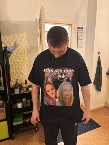 Customer photo review of 90er Vintage Bootleg - Individuelles T-Shirt