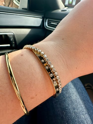 Customer photo review of Eternity Bangle