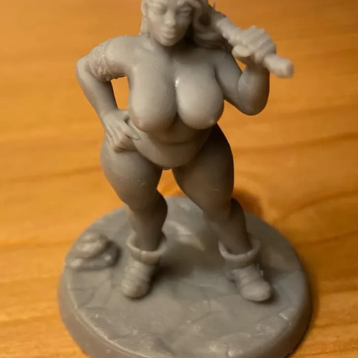 Customer photo review of Alfhild - Northwoman Pinup