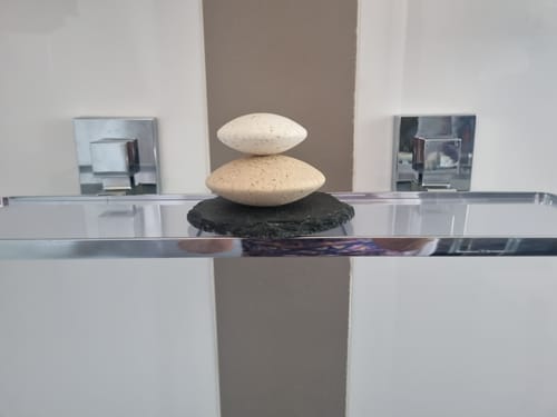 Customer photo review of 1 x Pryshan Clay Stones base sets-The best exfoliation experience you will ever have