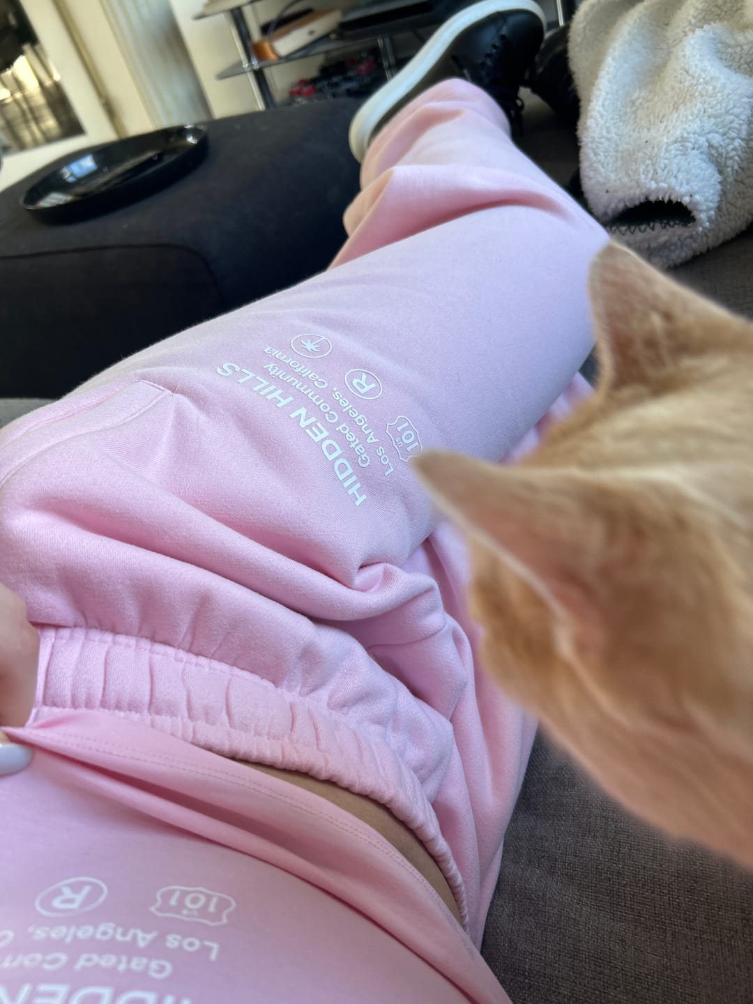 Customer photo review of LABEL LONGSLEEVE TOP LIGHT PINK