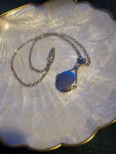 Customer photo review of H2O Just Add Water Mermaid Locket Necklace
