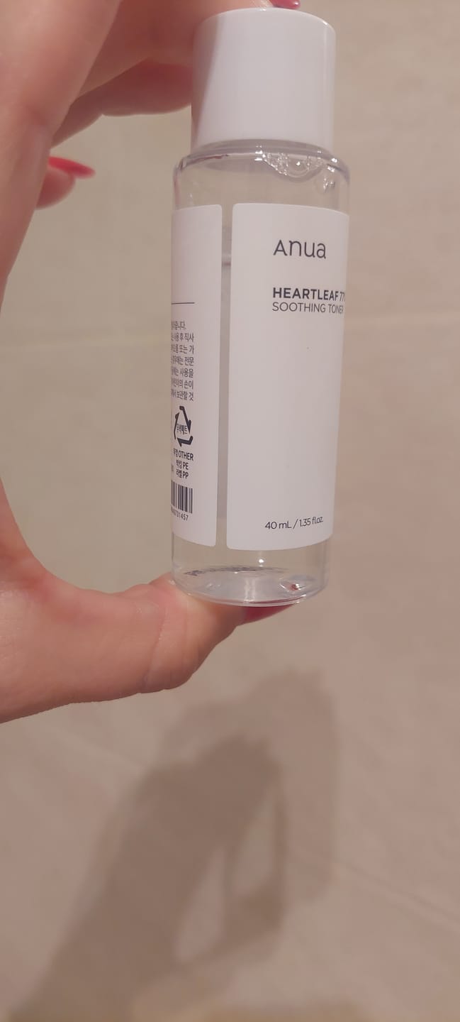 Customer photo review of Nomierinošs toniks Anua Heartleaf 77% Soothing Toner