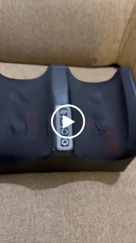 Customer video review of Lot Imported Electric Heated Foot Massager