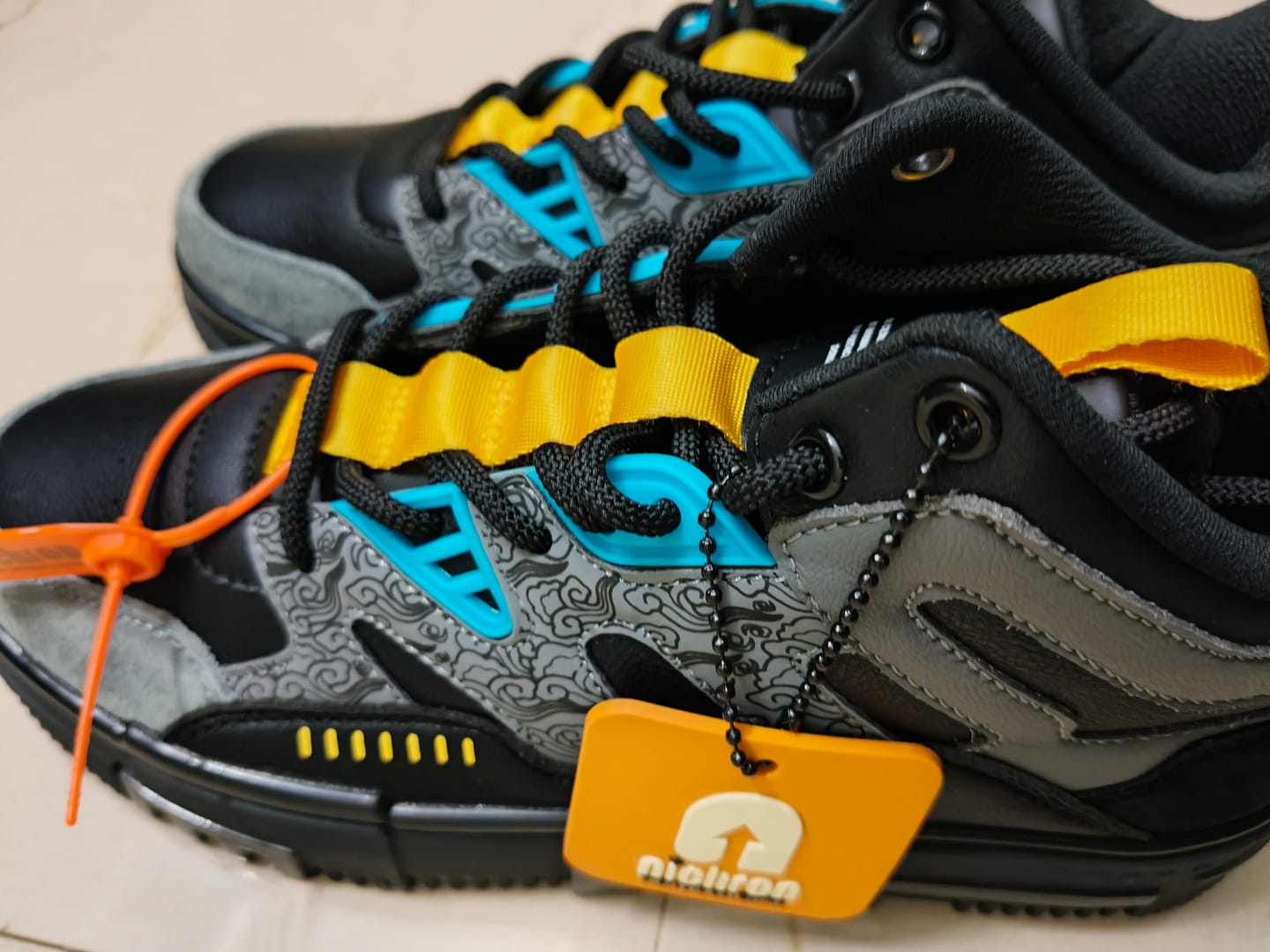 Customer photo review of Street Skate 2.0 Black Low Top Premium Flat Sole Sneakers
